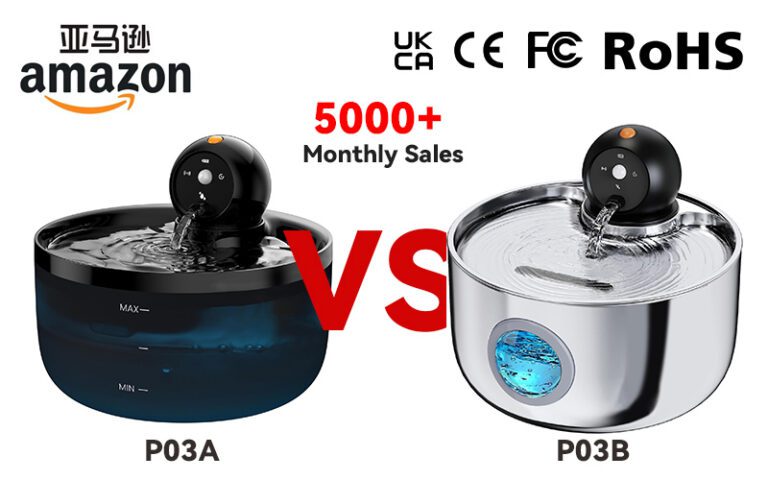 Stainless Steel vs Plastic Pet Water Fountains: Which Is Better?