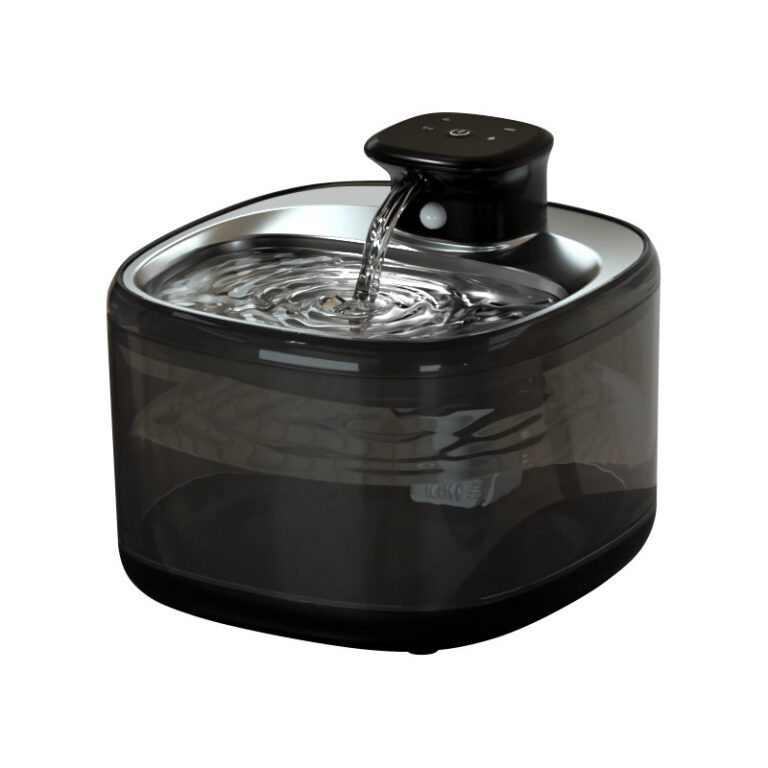 Cat Water Fountain Battery Powered Smart Quiet Filtered