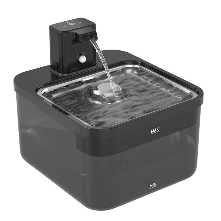 Cat Water Dispenser USB Rechargeable Sensor Activated Quiet