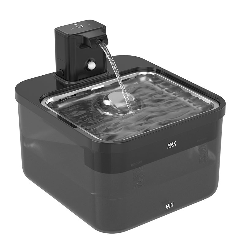 Cat Water Dispenser USB Rechargeable Sensor Activated Quiet