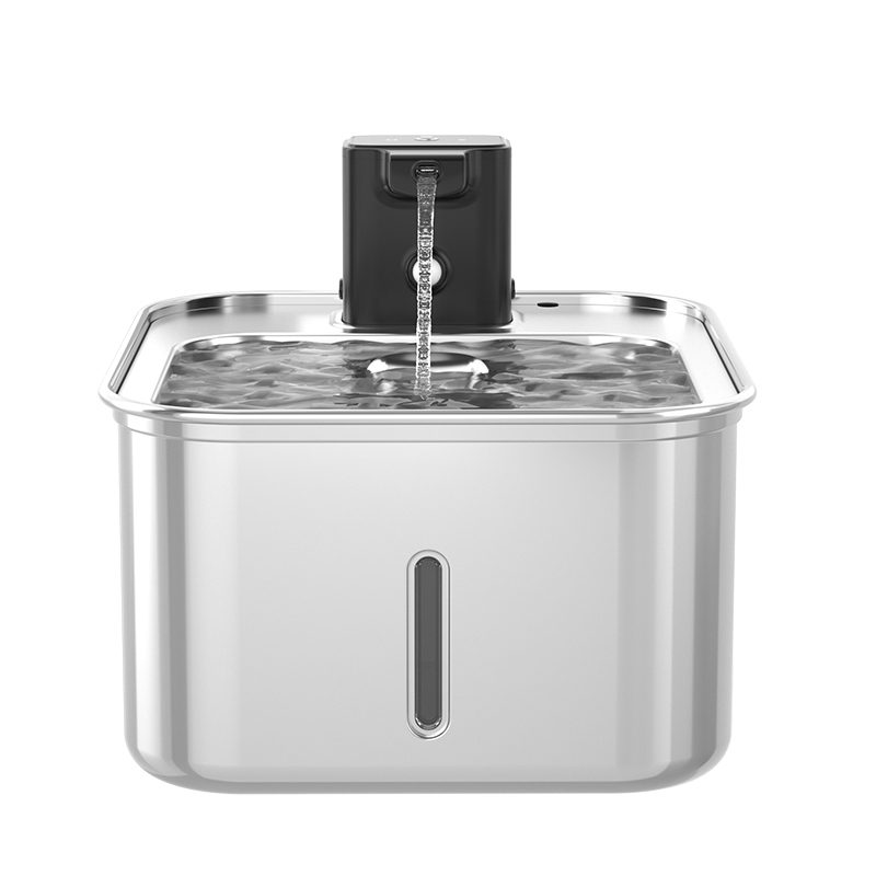 Cordless Cat Water Fountain Healthy Hydration Easy Clean
