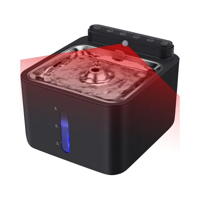 Rechargeable Cat Fountain Portable Spill Proof Fresh Water