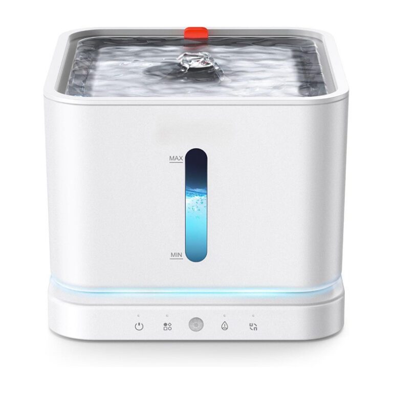 Wireless Pet Fountain Motion Activated Continuous BPA Free