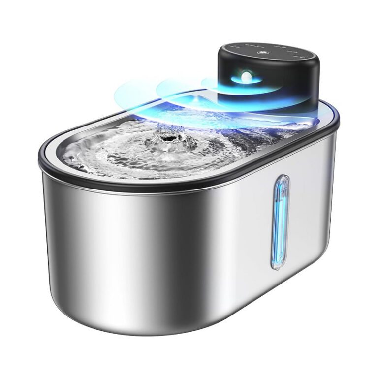Smart Pet Drinking Fountain Portable Adjustable Noiseless