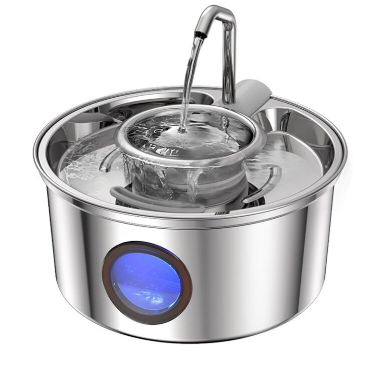 Cat Drinking Fountain Cordless Sensor Activated Clean Water