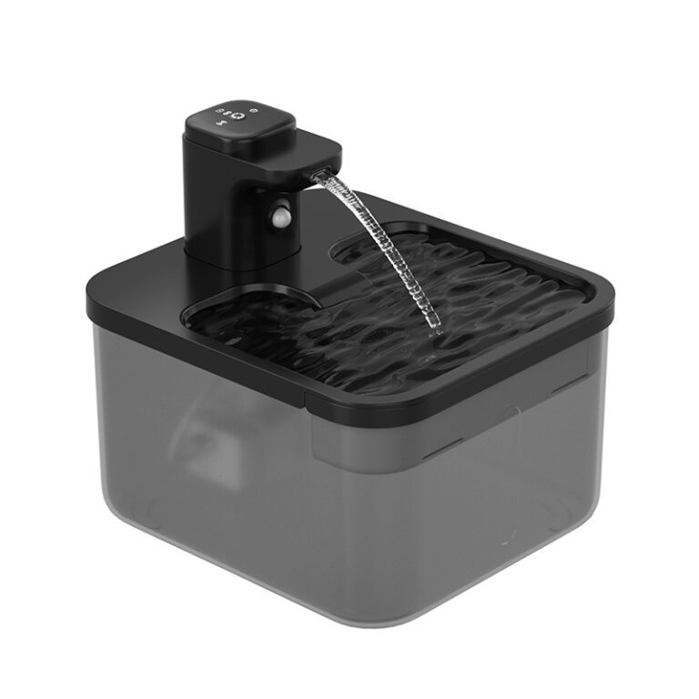 Smart Pet Water Fountain USB Rechargeable Continuous Quiet