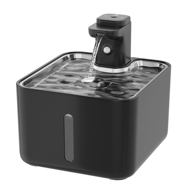 Pet Water Station Wireless Motion Sensor Spill Proof Filter